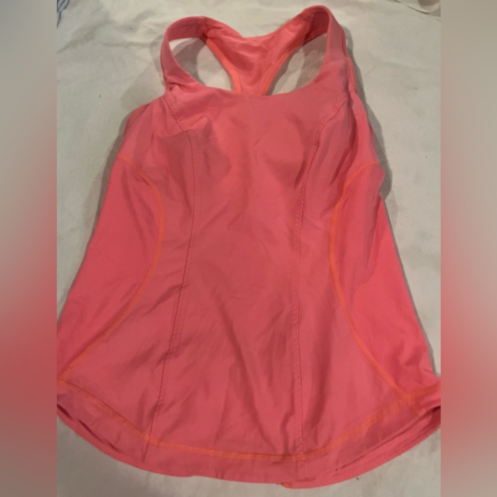 Lululemon Athletica Size 8, Racerback Tank Top, Workout Top